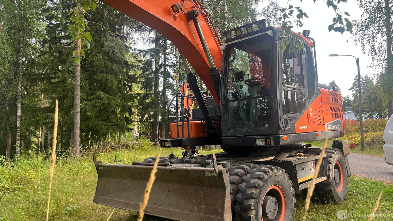 Doosan DX170, 2017, Varkaus - Kolesové rýpadlo: obrázek 1 Doosan DX170, 2017, Varkaus - Kolesové rýpadlo: obrázek 1
