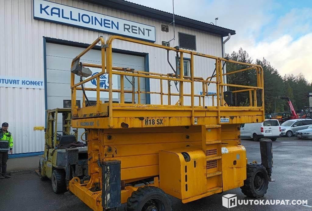 Haulotte H18 SX, scissor lift, 2005, Hyvinkää - Nůžková plošina: obrázek 2 Haulotte H18 SX, scissor lift, 2005, Hyvinkää - Nůžková plošina: obrázek 2