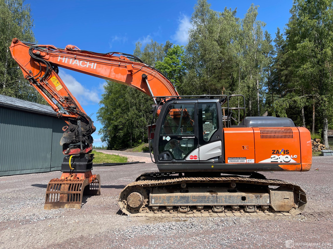 Hitachi ZX 210 LC-6, telakaivinkone, 2017, Lohja - Pásové rýpadlo: obrázek 1 Hitachi ZX 210 LC-6, telakaivinkone, 2017, Lohja - Pásové rýpadlo: obrázek 1