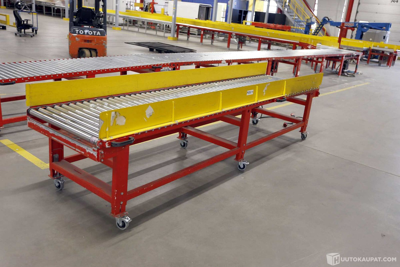 Moottoroitu, liikuteltava rullakuljetin, Ferroplan Oy. LGS6020, Vantaa - Jiná technika: obrázek 2 Moottoroitu, liikuteltava rullakuljetin, Ferroplan Oy. LGS6020, Vantaa - Jiná technika: obrázek 2