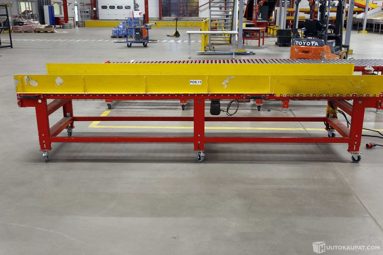 Moottoroitu, liikuteltava rullakuljetin, Ferroplan Oy. LGS6020, Vantaa - Jiná technika: obrázek 3 Moottoroitu, liikuteltava rullakuljetin, Ferroplan Oy. LGS6020, Vantaa - Jiná technika: obrázek 3