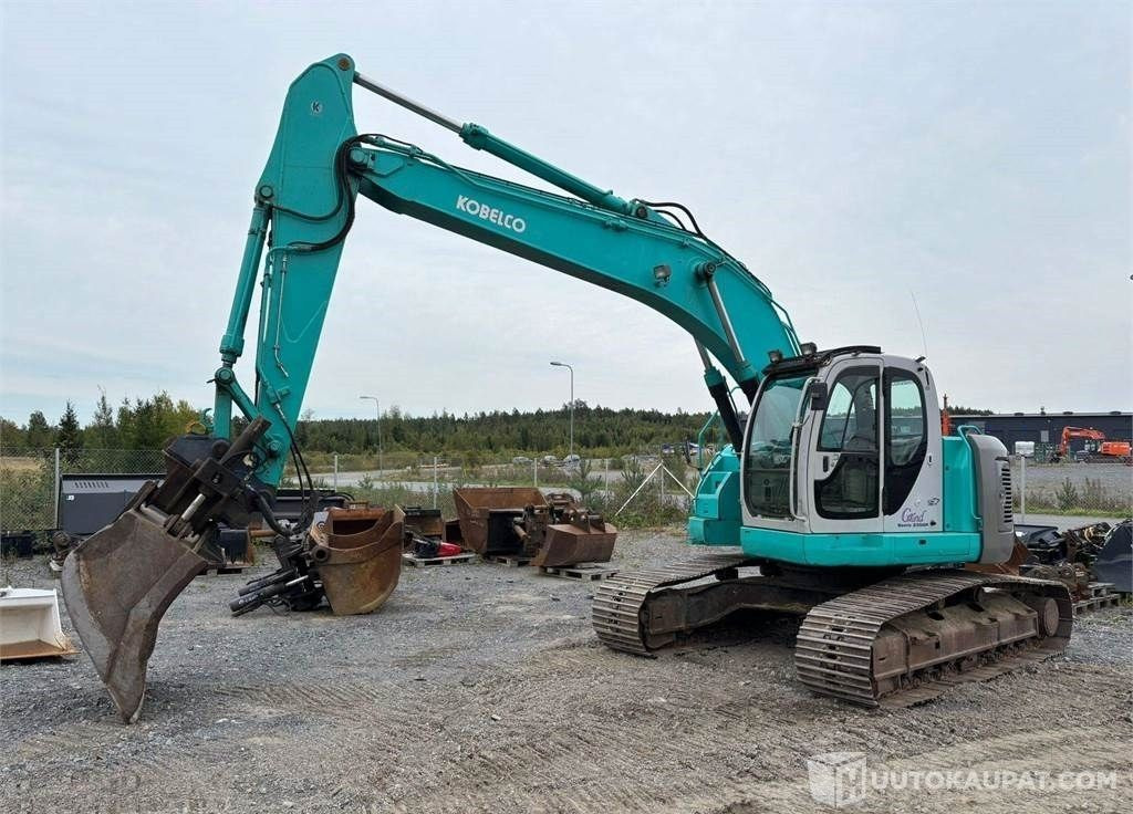Kobelco SK235SR, 2001, 10 135 h Kaivinkone, Lempäälä - Pásové rýpadlo: obrázek 1 Kobelco SK235SR, 2001, 10 135 h Kaivinkone, Lempäälä - Pásové rýpadlo: obrázek 1