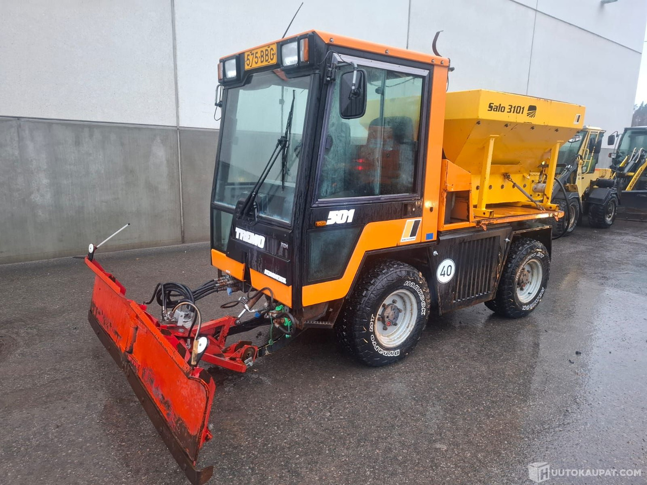 Kramer Tremo 501, 1995, Kiinteistötraktori, Sis alv 25,5%, Nurmijärvi - Vozidlo pro zimní údržbu: obrázek 5 Kramer Tremo 501, 1995, Kiinteistötraktori, Sis alv 25,5%, Nurmijärvi - Vozidlo pro zimní údržbu: obrázek 5