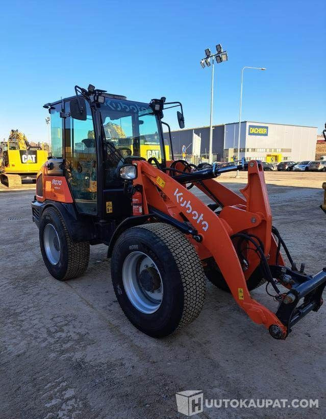 Kubota R070, 2022, 641 h Kuormaaja Uutta vastaava, Pirkkala - Kolový nakladač: obrázek 1 Kubota R070, 2022, 641 h Kuormaaja Uutta vastaava, Pirkkala - Kolový nakladač: obrázek 1