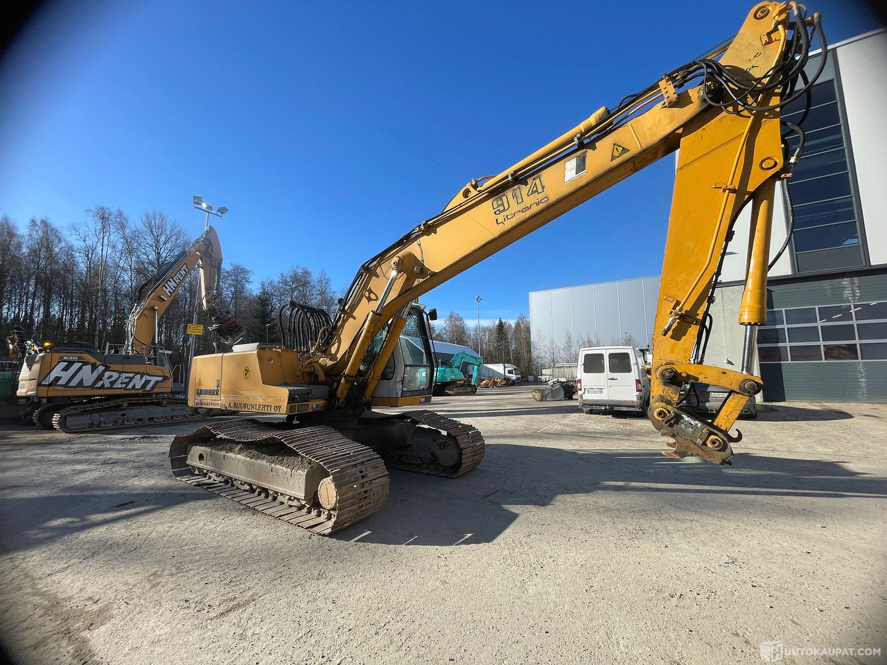 Liebherr 914,12585 H, 2000, Kaivinkone, Tuusula - Pásové rýpadlo: obrázek 4 Liebherr 914,12585 H, 2000, Kaivinkone, Tuusula - Pásové rýpadlo: obrázek 4