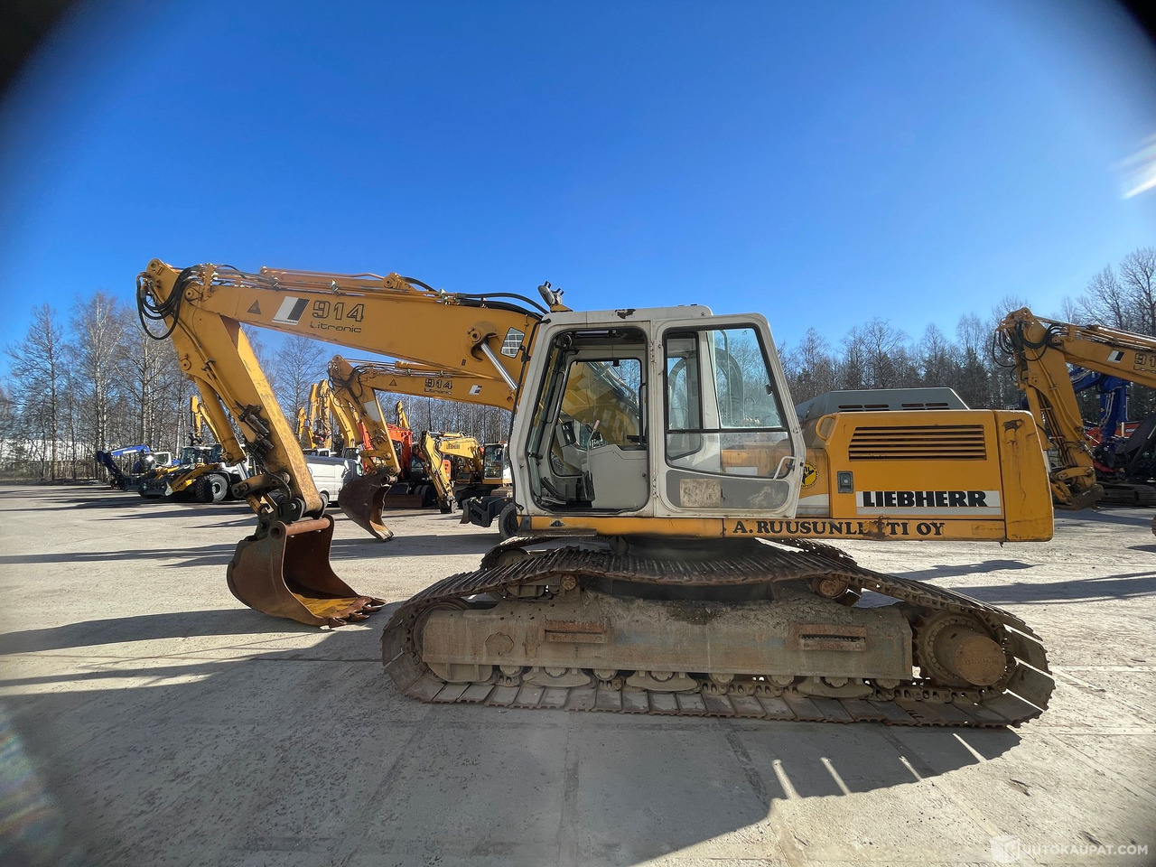 Liebherr R 914 Kaivinkone, Tuusula - Pásové rýpadlo: obrázek 1 Liebherr R 914 Kaivinkone, Tuusula - Pásové rýpadlo: obrázek 1