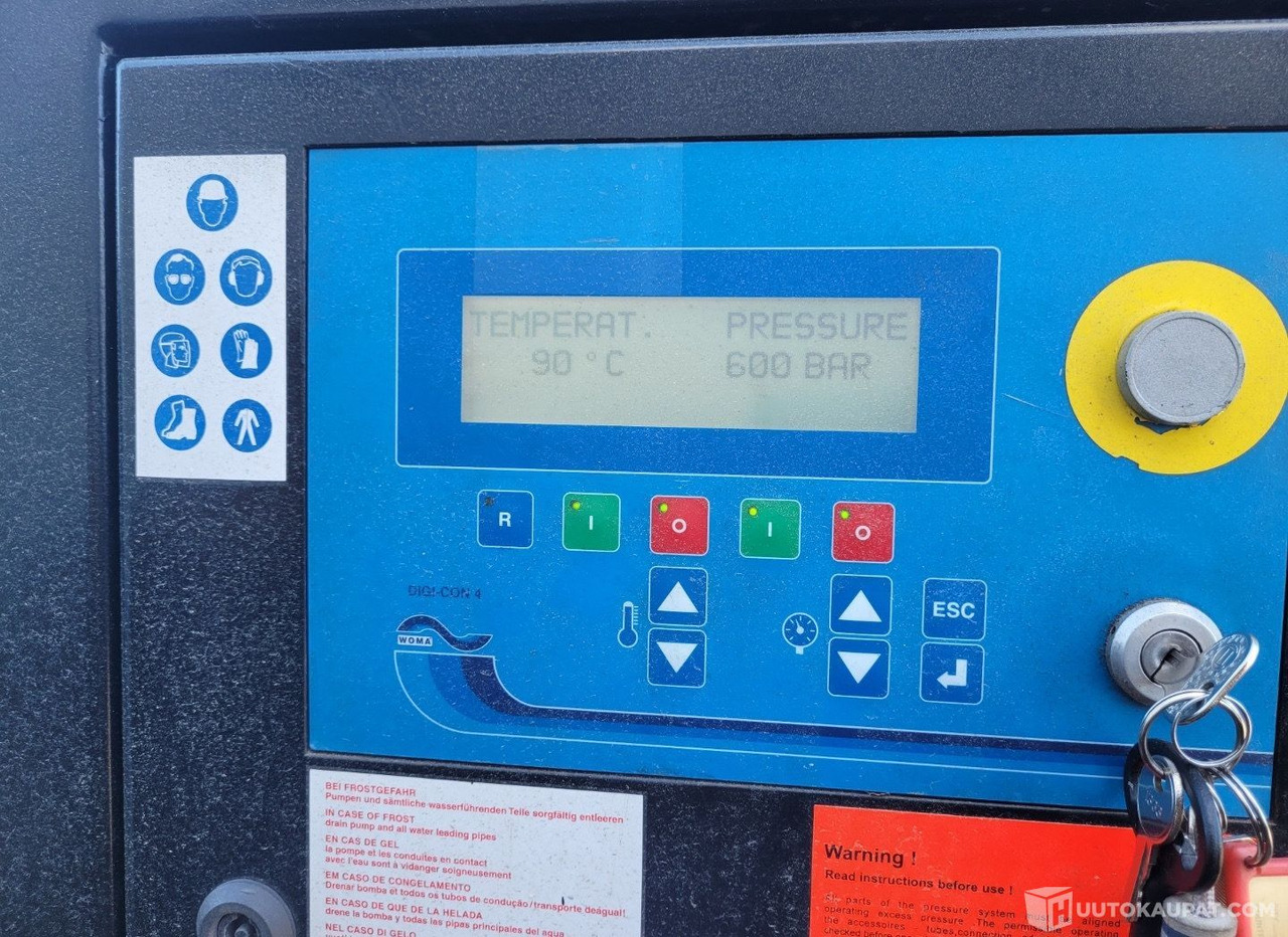 Kuumavesipesuri Kärcher Woma 600 bar, vm. 2008, Diesel, Turku - Stavební technika: obrázek 5 Kuumavesipesuri Kärcher Woma 600 bar, vm. 2008, Diesel, Turku - Stavební technika: obrázek 5