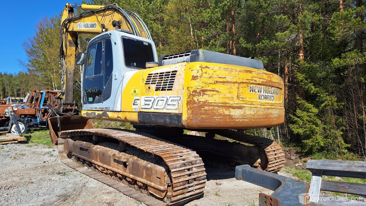 New Holland E305 kaivinkone projekti, 2005, Uusikaarlepyy - Stavební technika: obrázek 5 New Holland E305 kaivinkone projekti, 2005, Uusikaarlepyy - Stavební technika: obrázek 5