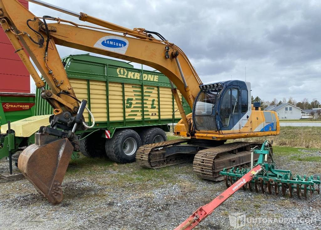 Samsung SE 210 LC, 1995, OKRA, 8 839 h, Seinäjoki - Stavební technika: obrázek 1 Samsung SE 210 LC, 1995, OKRA, 8 839 h, Seinäjoki - Stavební technika: obrázek 1