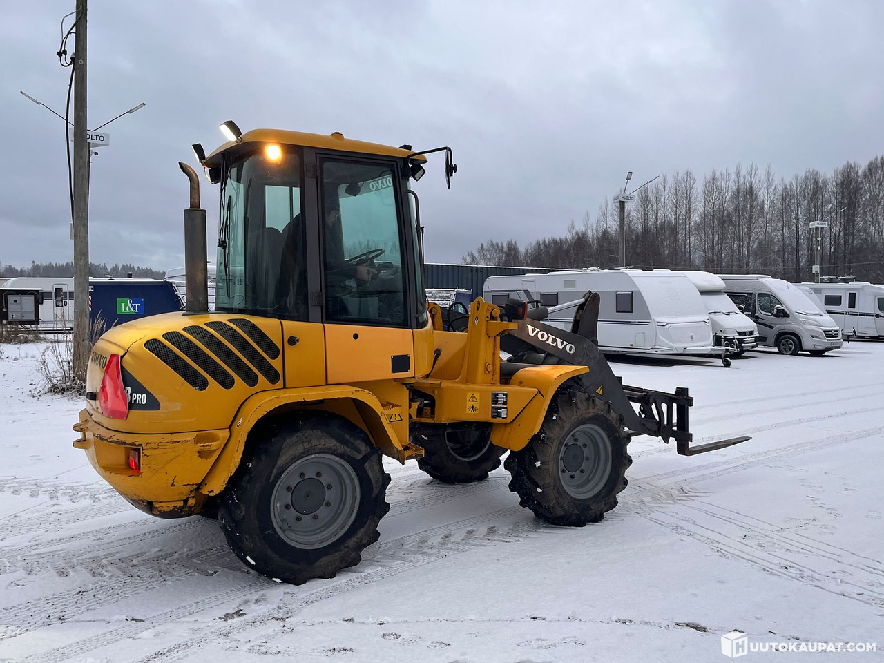 Volvo L35B Pro wheel loader with opening bucket and pallet forks, 2005, Vihti - Kolový nakladač: obrázek 5 Volvo L35B Pro wheel loader with opening bucket and pallet forks, 2005, Vihti - Kolový nakladač: obrázek 5