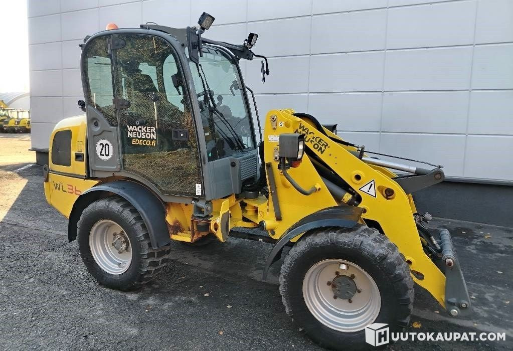 Wacker Neuson WL 36, 2014, 2 890 h Pyöräkuormaaja, Vantaa - Kolový nakladač: obrázek 5 Wacker Neuson WL 36, 2014, 2 890 h Pyöräkuormaaja, Vantaa - Kolový nakladač: obrázek 5