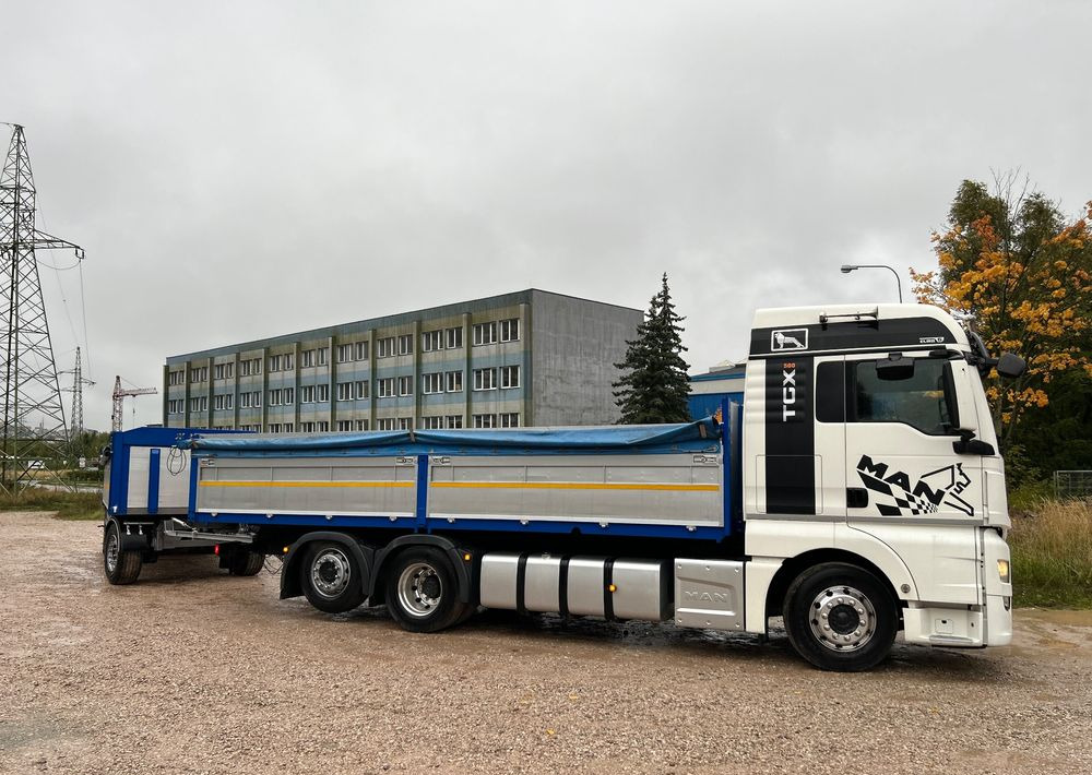 MAN TGX Tandem 1m burty TOP KOMPLET / ALUFELGI / zarejestrowany gotowy do pracy / przyczepa 18t / FULL OPCJA / 26.420 26.460 26.500 26.400 26.440 26.480 26.510 460 500 - Nákladní automobil valníkový/ Plošinový: obrázek 2 MAN TGX Tandem 1m burty TOP KOMPLET / ALUFELGI / zarejestrowany gotowy do pracy / przyczepa 18t / FULL OPCJA / 26.420 26.460 26.500 26.400 26.440 26.480 26.510 460 500 - Nákladní automobil valníkový/ Plošinový: obrázek 2