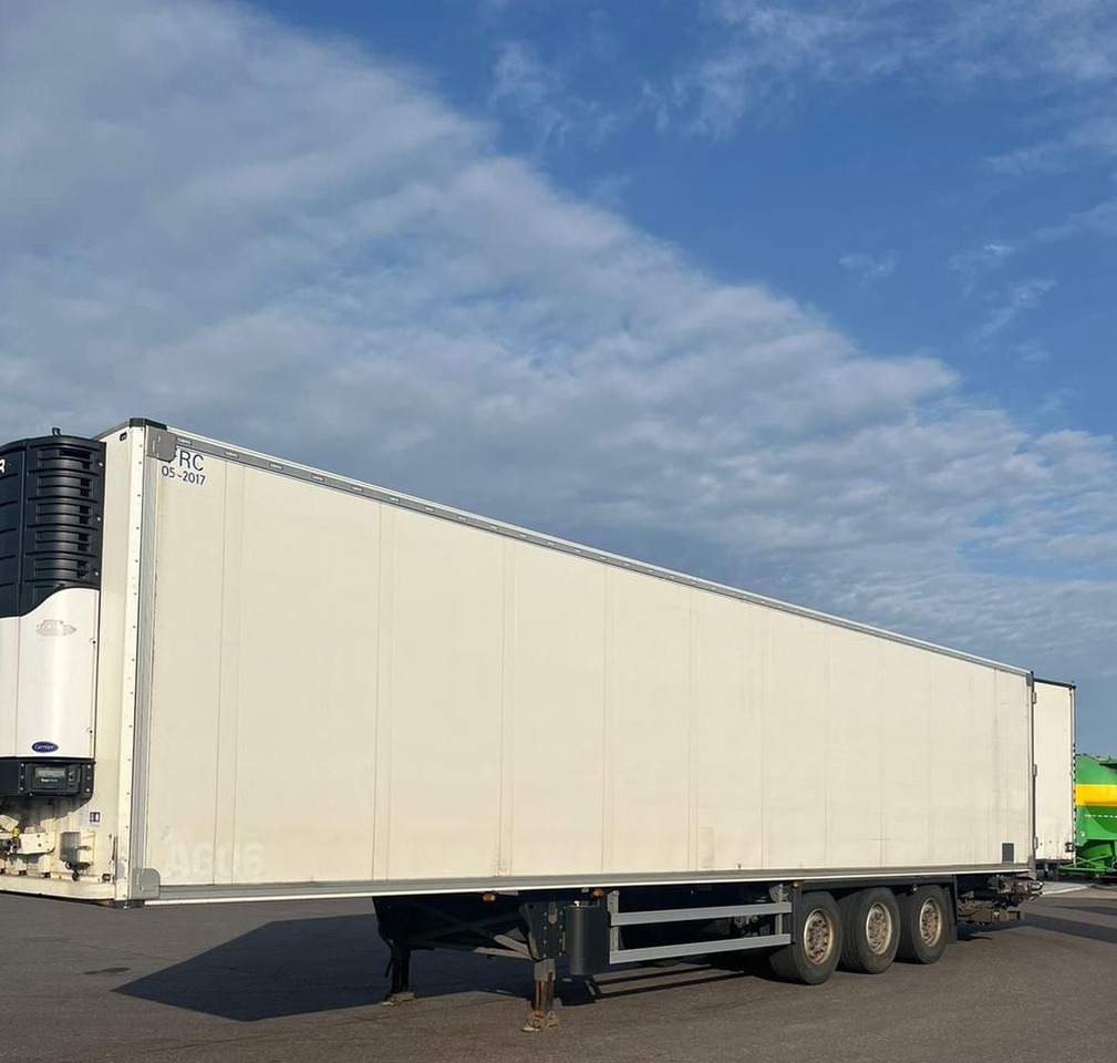 Schmitz Cargobull CARRIER MAXIMA 1300 / WINDA / DOPPEL STOCK / ŚCIANA GRODZIOWA / BELKI / PODNOSZONA OŚ / z Niemiec / TOP STAN 2011/ CARRIER CHŁODNIA CHLODNIA LODÓWKA PODWÓJNY ZAŁADUNEK PIĘTROWA - Chladírenský návěs: obrázek 2 Schmitz Cargobull CARRIER MAXIMA 1300 / WINDA / DOPPEL STOCK / ŚCIANA GRODZIOWA / BELKI / PODNOSZONA OŚ / z Niemiec / TOP STAN 2011/ CARRIER CHŁODNIA CHLODNIA LODÓWKA PODWÓJNY ZAŁADUNEK PIĘTROWA - Chladírenský návěs: obrázek 2