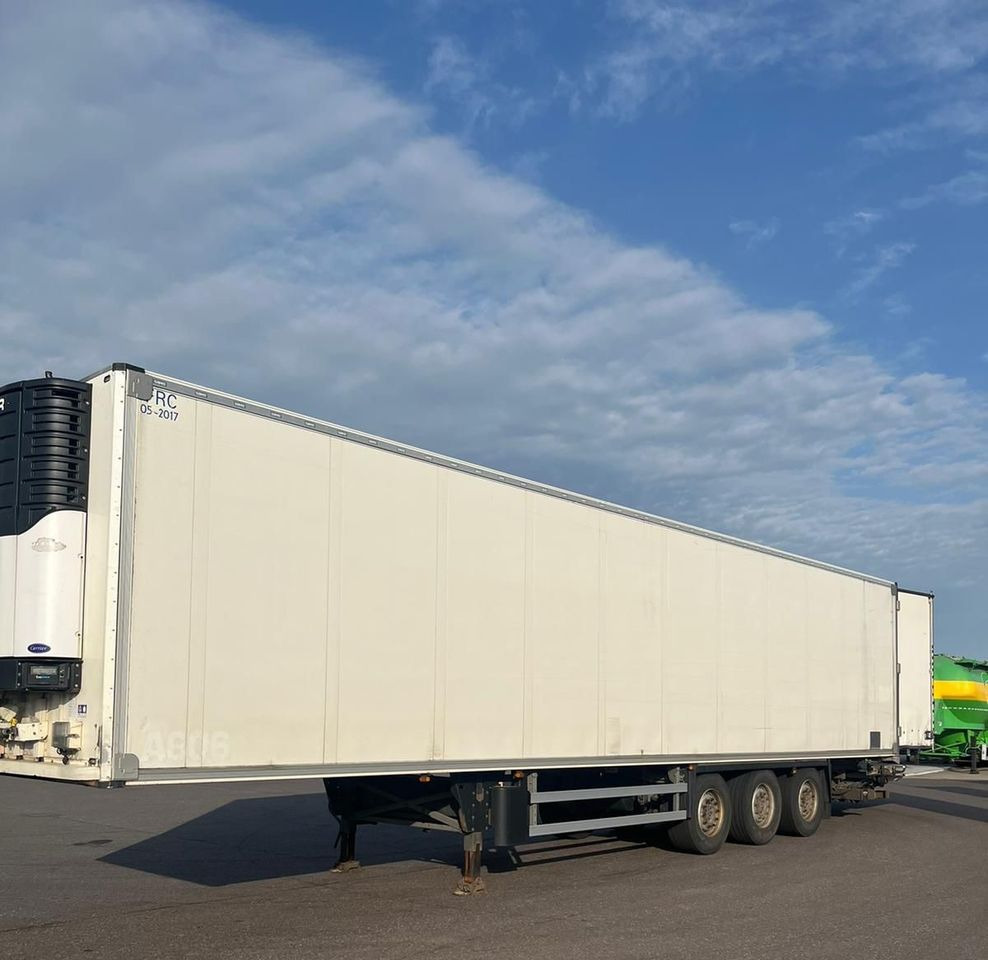 Schmitz Cargobull CARRIER MAXIMA 1300 / WINDA / DOPPEL STOCK / ŚCIANA GRODZIOWA / BELKI / PODNOSZONA OŚ / z Niemiec / TOP STAN 2011/ CARRIER CHŁODNIA CHLODNIA LODÓWKA PODWÓJNY ZAŁADUNEK PIĘTROWA - Chladírenský návěs: obrázek 5 Schmitz Cargobull CARRIER MAXIMA 1300 / WINDA / DOPPEL STOCK / ŚCIANA GRODZIOWA / BELKI / PODNOSZONA OŚ / z Niemiec / TOP STAN 2011/ CARRIER CHŁODNIA CHLODNIA LODÓWKA PODWÓJNY ZAŁADUNEK PIĘTROWA - Chladírenský návěs: obrázek 5