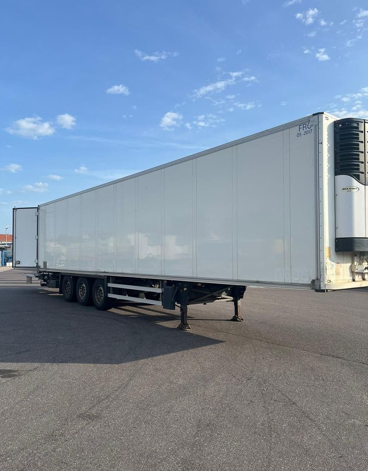 Schmitz Cargobull CARRIER MAXIMA 1300 / WINDA / DOPPEL STOCK / ŚCIANA GRODZIOWA / BELKI / PODNOSZONA OŚ / z Niemiec / TOP STAN 2011/ CARRIER CHŁODNIA CHLODNIA LODÓWKA PODWÓJNY ZAŁADUNEK PIĘTROWA - Chladírenský návěs: obrázek 1 Schmitz Cargobull CARRIER MAXIMA 1300 / WINDA / DOPPEL STOCK / ŚCIANA GRODZIOWA / BELKI / PODNOSZONA OŚ / z Niemiec / TOP STAN 2011/ CARRIER CHŁODNIA CHLODNIA LODÓWKA PODWÓJNY ZAŁADUNEK PIĘTROWA - Chladírenský návěs: obrázek 1