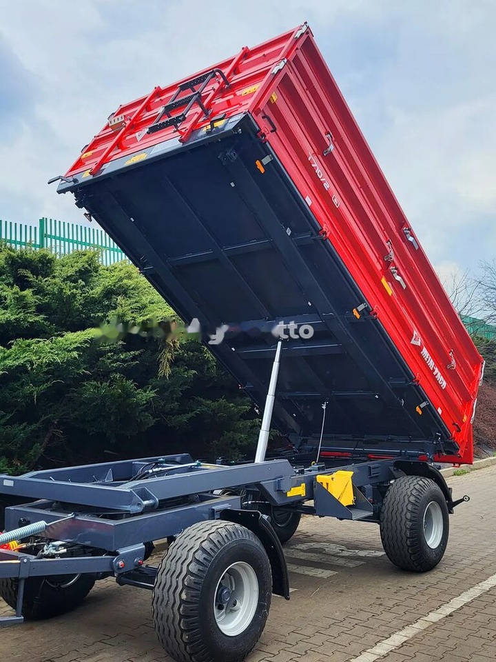 Metal-Fach T710/2 – 8t dwuosiowa - Zemědělský sklápěcí přívěs: obrázek 4 Metal-Fach T710/2 – 8t dwuosiowa - Zemědělský sklápěcí přívěs: obrázek 4