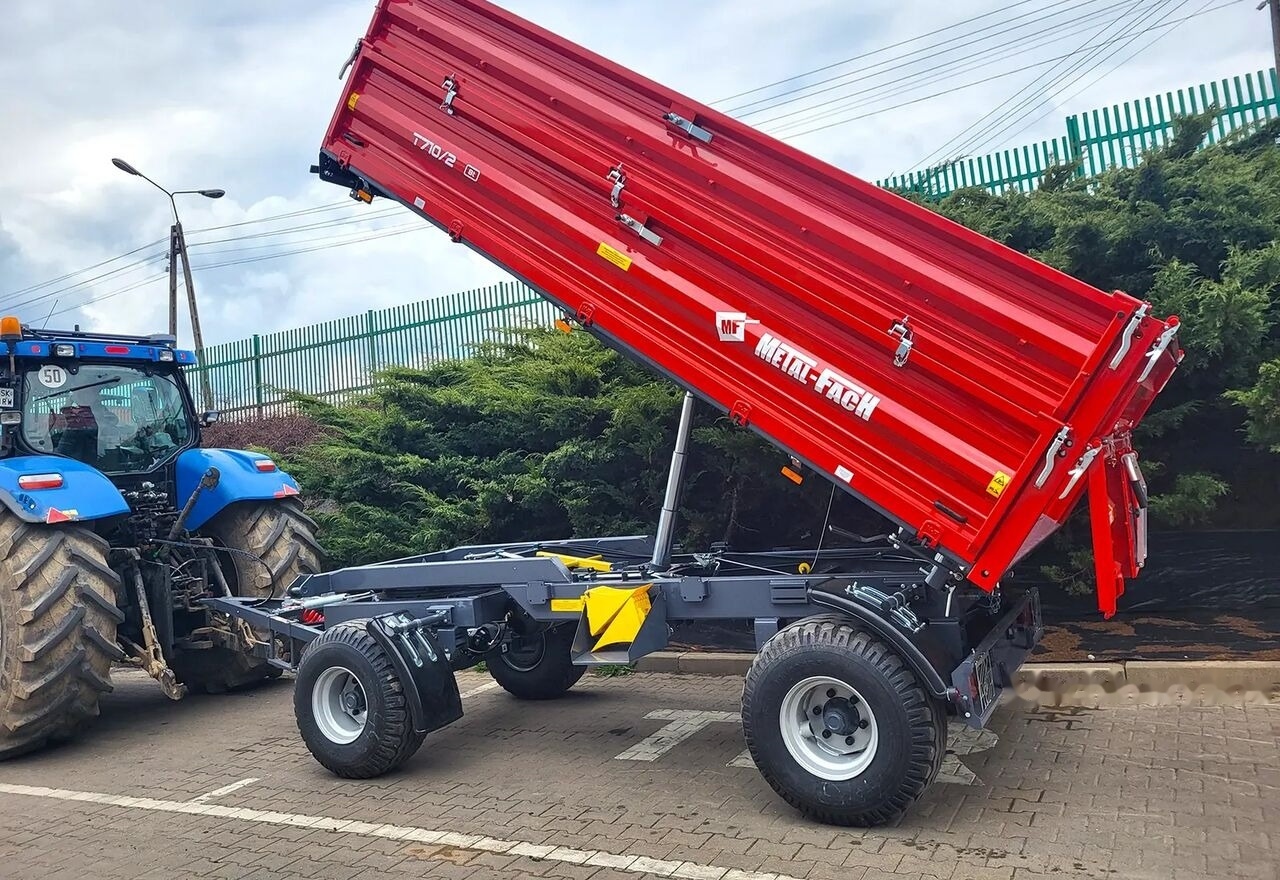 Metal-Fach T710/2 – 8t dwuosiowa - Zemědělský sklápěcí přívěs: obrázek 2 Metal-Fach T710/2 – 8t dwuosiowa - Zemědělský sklápěcí přívěs: obrázek 2