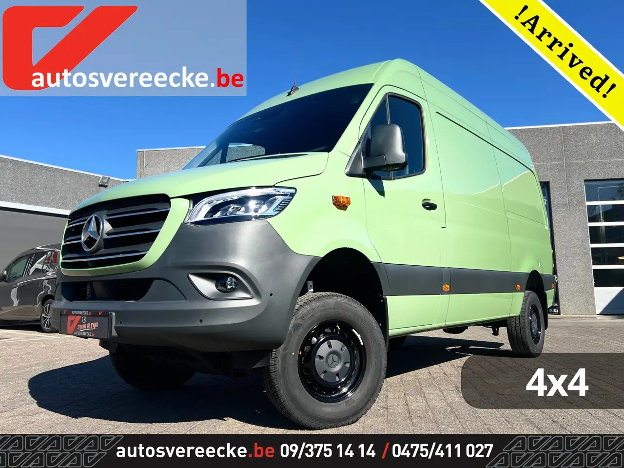 Mercedes-Benz Sprinter 319 L2H2 AWD (58.500€ex) 360CAMERA|4X4|2.8t Sle - Furgon: obrázek 1 Mercedes-Benz Sprinter 319 L2H2 AWD (58.500€ex) 360CAMERA|4X4|2.8t Sle - Furgon: obrázek 1