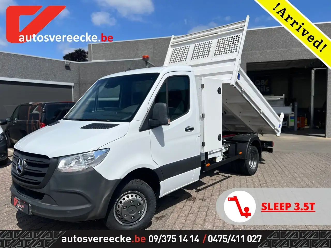 Mercedes-Benz Sprinter 515 KIPPER (38.500€ex) MTM 7.000kg Rijbewijs B - Dodávka sklápěč: obrázek 1 Mercedes-Benz Sprinter 515 KIPPER (38.500€ex) MTM 7.000kg Rijbewijs B - Dodávka sklápěč: obrázek 1