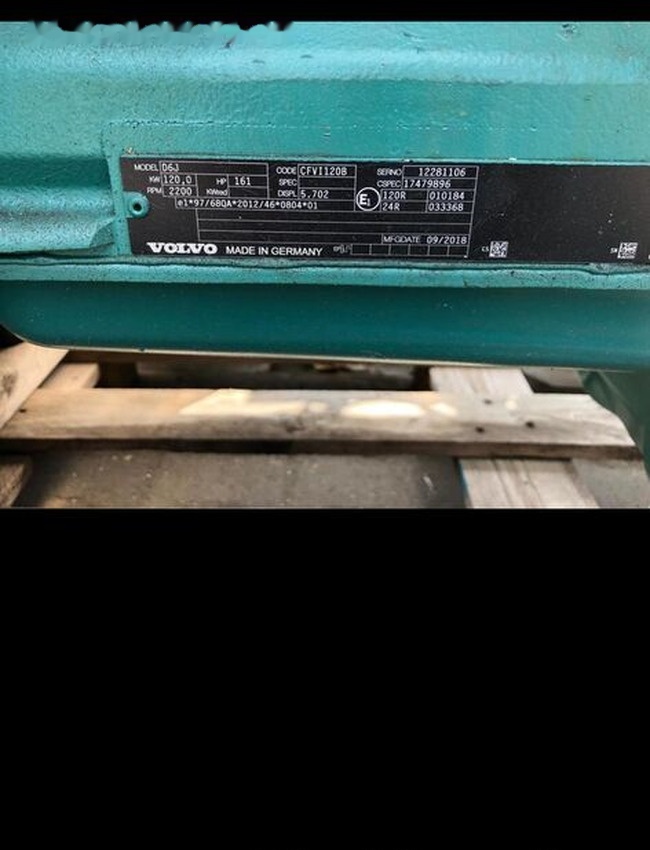 Volvo D6J rok 2018 - Motor pro Rýpadlo: obrázek 4 Volvo D6J rok 2018 - Motor pro Rýpadlo: obrázek 4
