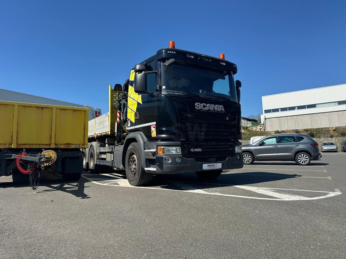 Scania G 450 - Nákladní automobil valníkový/ Plošinový, Auto s hydraulickou rukou: obrázek 2 Scania G 450 - Nákladní automobil valníkový/ Plošinový, Auto s hydraulickou rukou: obrázek 2