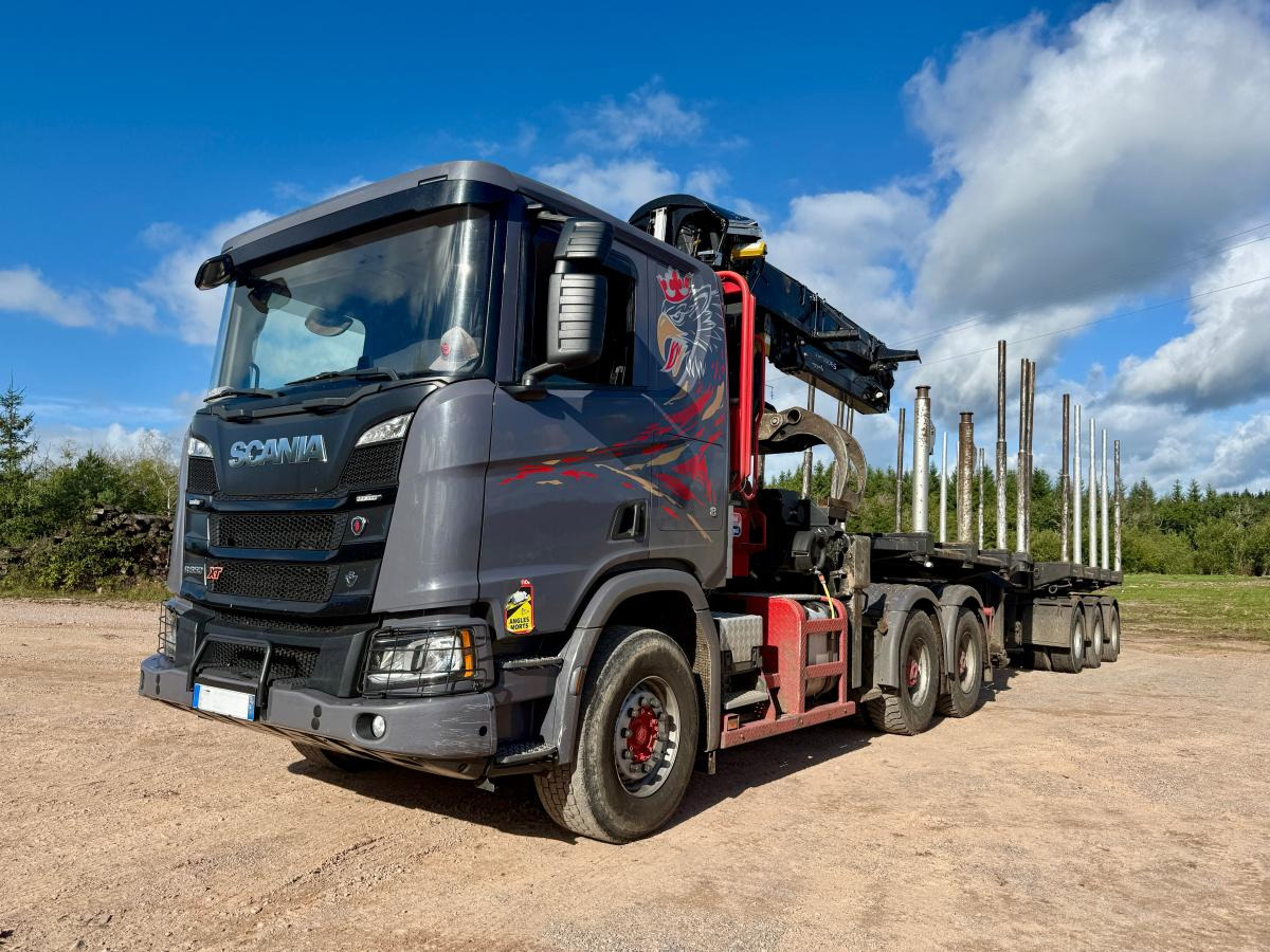 Scania R 650 A6x4HA V8 GRUE PALFINGER EPSILON S300L98 HPLS - Tahač: obrázek 3 Scania R 650 A6x4HA V8 GRUE PALFINGER EPSILON S300L98 HPLS - Tahač: obrázek 3