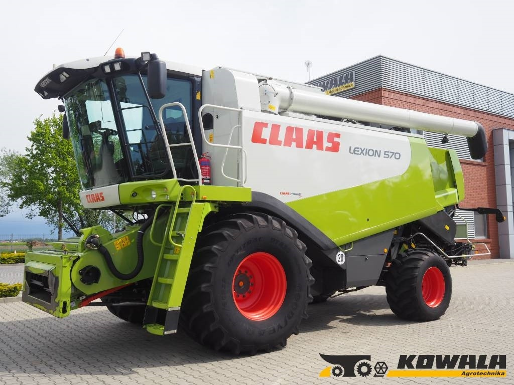 Claas Lexion 570 4WD + V750 - Sklízecí mlátička: obrázek 1 Claas Lexion 570 4WD + V750 - Sklízecí mlátička: obrázek 1