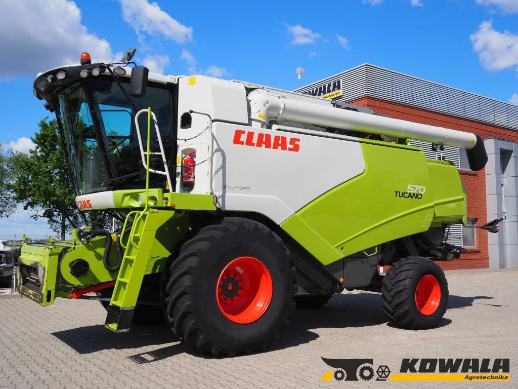 Claas Tucano 570 GPS + V770 - Sklízecí mlátička: obrázek 1 Claas Tucano 570 GPS + V770 - Sklízecí mlátička: obrázek 1