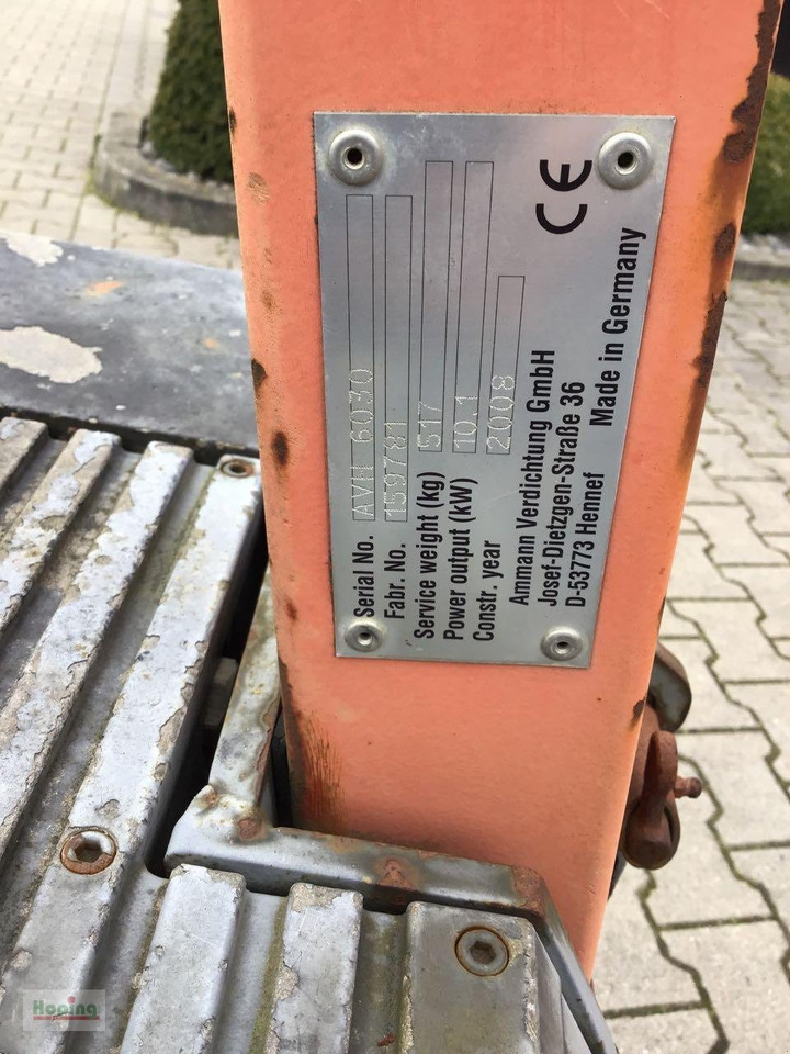 Ammann AVH6030 - Vibrační deska: obrázek 4 Ammann AVH6030 - Vibrační deska: obrázek 4