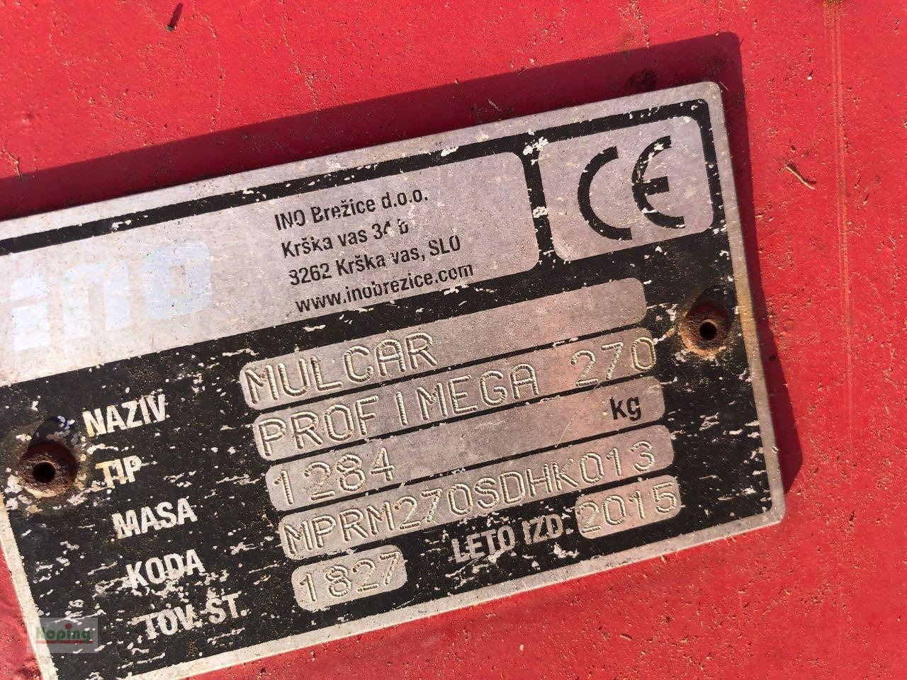 Mulčovač INO 270: obrázek 7