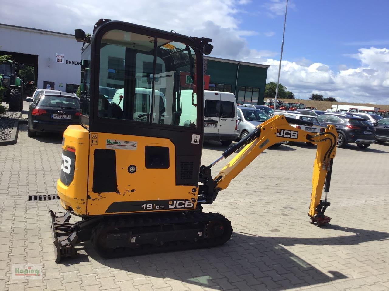 JCB 19C-1 - Mini rýpadlo: obrázek 4 JCB 19C-1 - Mini rýpadlo: obrázek 4