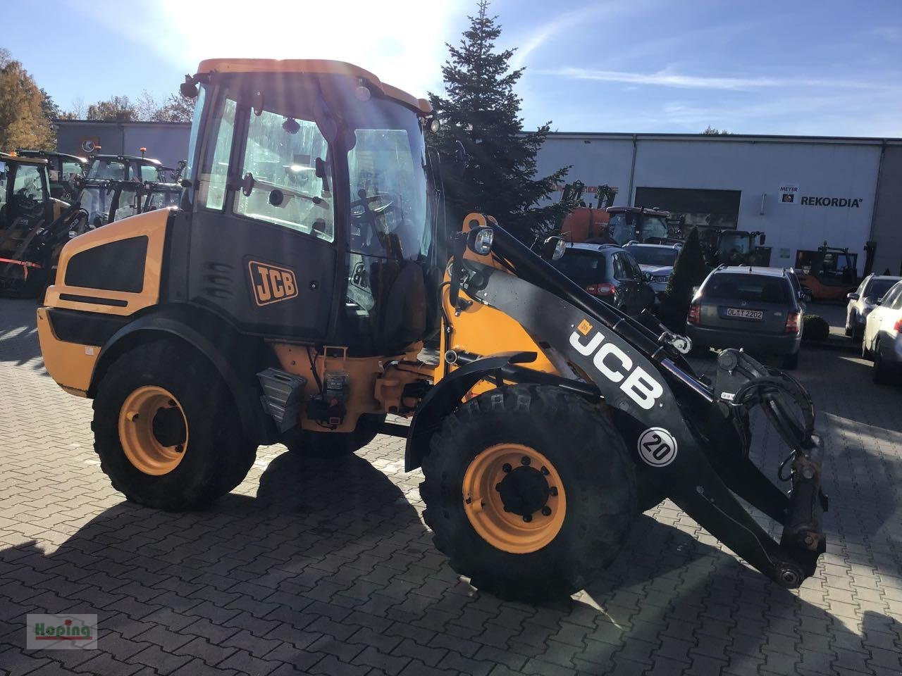 JCB 409 - Kolový nakladač: obrázek 4 JCB 409 - Kolový nakladač: obrázek 4