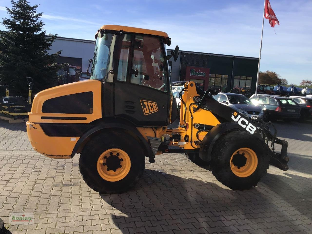 JCB 409 - Kolový nakladač: obrázek 5 JCB 409 - Kolový nakladač: obrázek 5