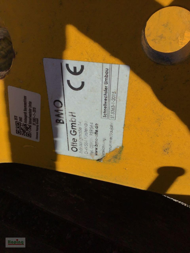 JCB Schnellwechsler Umba - Rychloupínací pro Teleskopický manipulátor: obrázek 5 JCB Schnellwechsler Umba - Rychloupínací pro Teleskopický manipulátor: obrázek 5