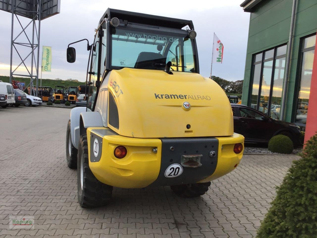 Kramer 680T - Kolový nakladač: obrázek 5 Kramer 680T - Kolový nakladač: obrázek 5
