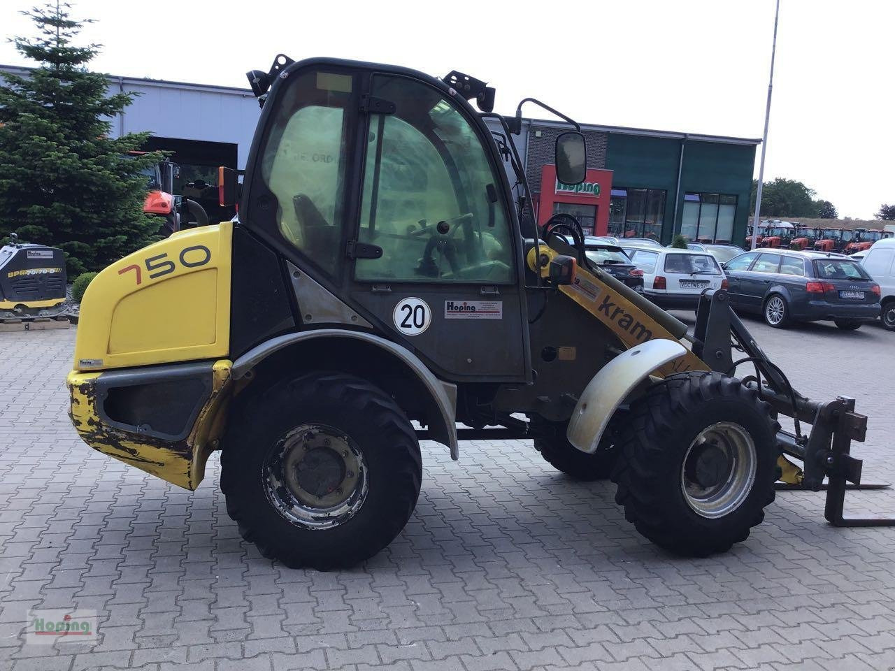 Kramer 750 - Kolový nakladač: obrázek 4 Kramer 750 - Kolový nakladač: obrázek 4