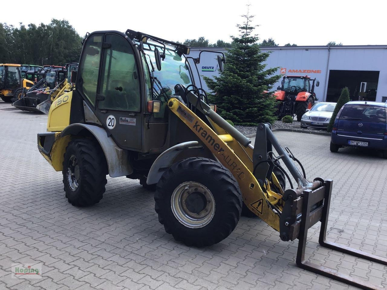 Kramer 750 - Kolový nakladač: obrázek 3 Kramer 750 - Kolový nakladač: obrázek 3