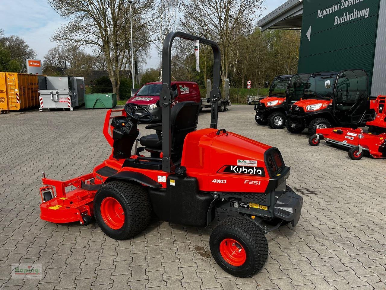 Kubota F 251 AWD - Sekačka na trávu: obrázek 3 Kubota F 251 AWD - Sekačka na trávu: obrázek 3