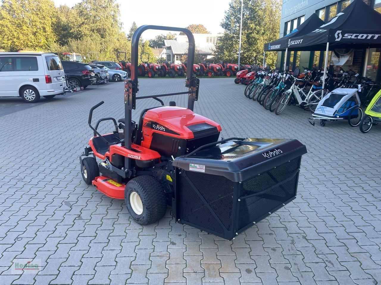 Kubota GZD 15 LD - Sekačka na trávu: obrázek 2 Kubota GZD 15 LD - Sekačka na trávu: obrázek 2