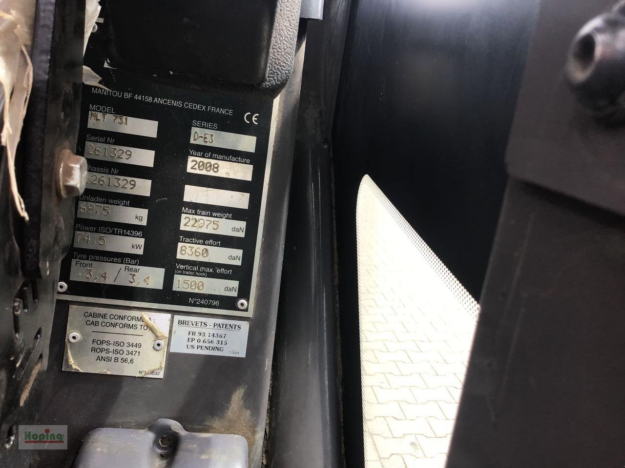 Manitou MLT 731 leasing Manitou MLT 731: obrázek 16 Manitou MLT 731 leasing Manitou MLT 731: obrázek 16