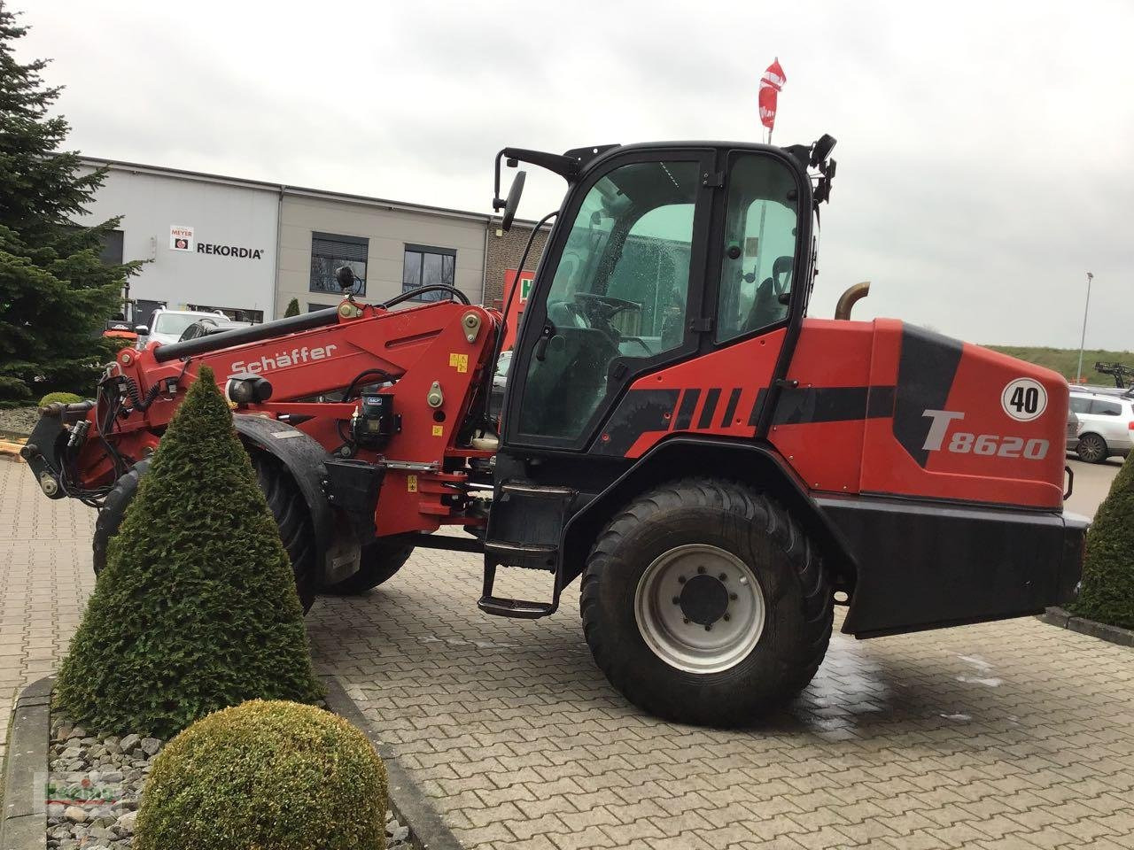 Schäffer 8620T - Teleskopický kolový nakladač: obrázek 4 Schäffer 8620T - Teleskopický kolový nakladač: obrázek 4