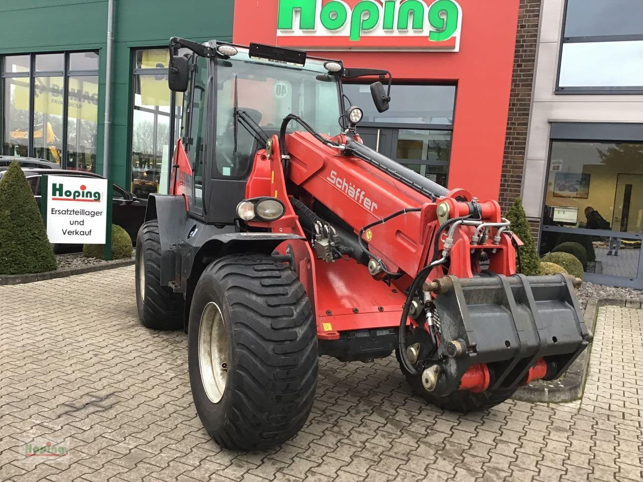 Schäffer 8620T - Teleskopický kolový nakladač: obrázek 2 Schäffer 8620T - Teleskopický kolový nakladač: obrázek 2