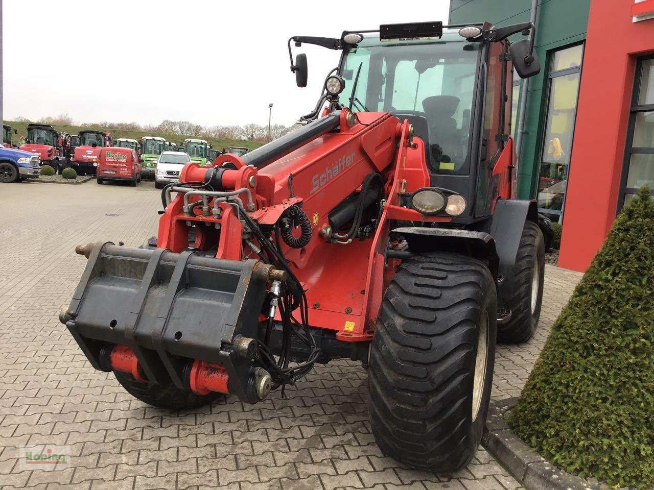 Schäffer 8620T - Teleskopický kolový nakladač: obrázek 3 Schäffer 8620T - Teleskopický kolový nakladač: obrázek 3