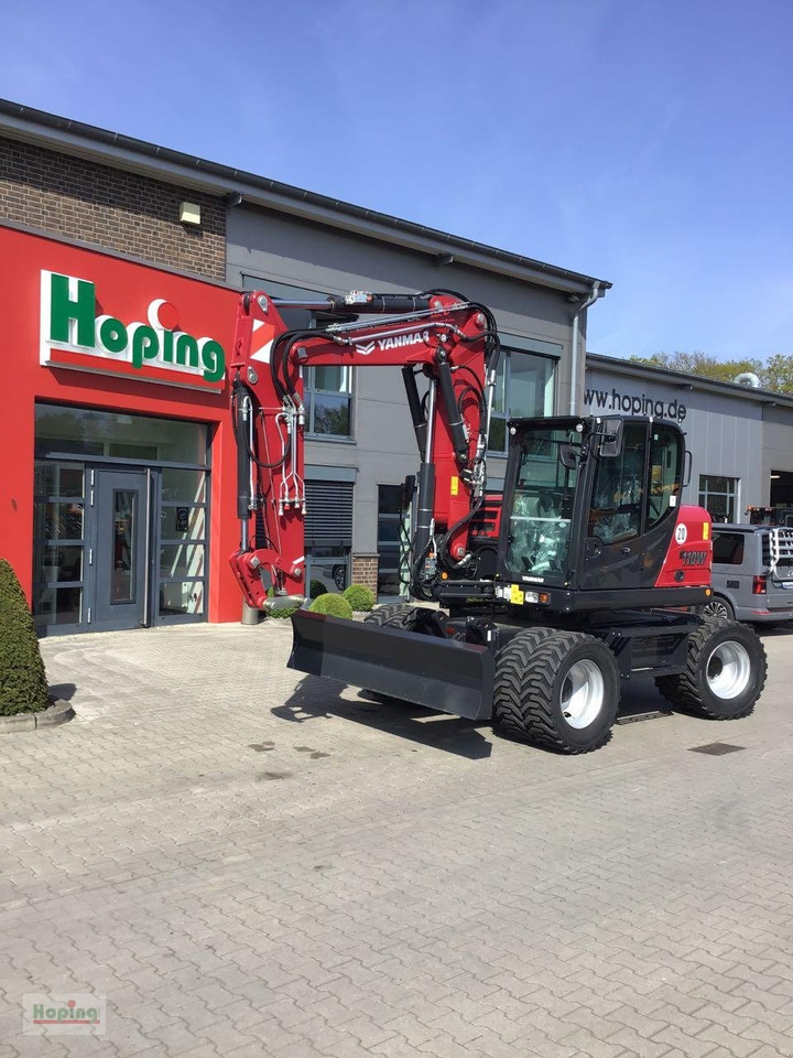 Yanmar B110W - Kolesové rýpadlo: obrázek 1 Yanmar B110W - Kolesové rýpadlo: obrázek 1