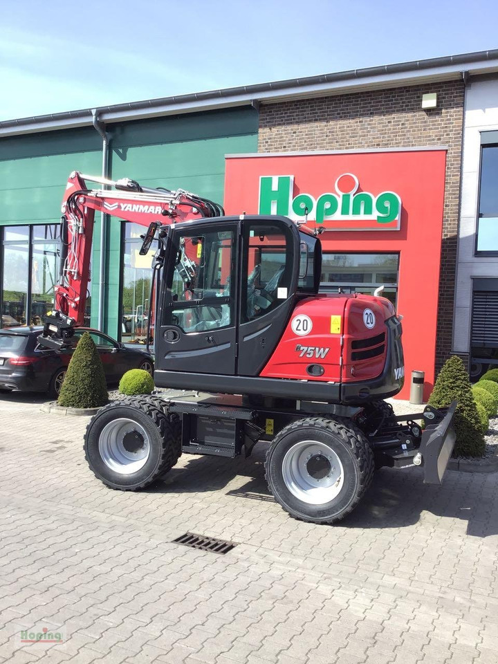 Yanmar B75W - Kolesové rýpadlo: obrázek 2 Yanmar B75W - Kolesové rýpadlo: obrázek 2