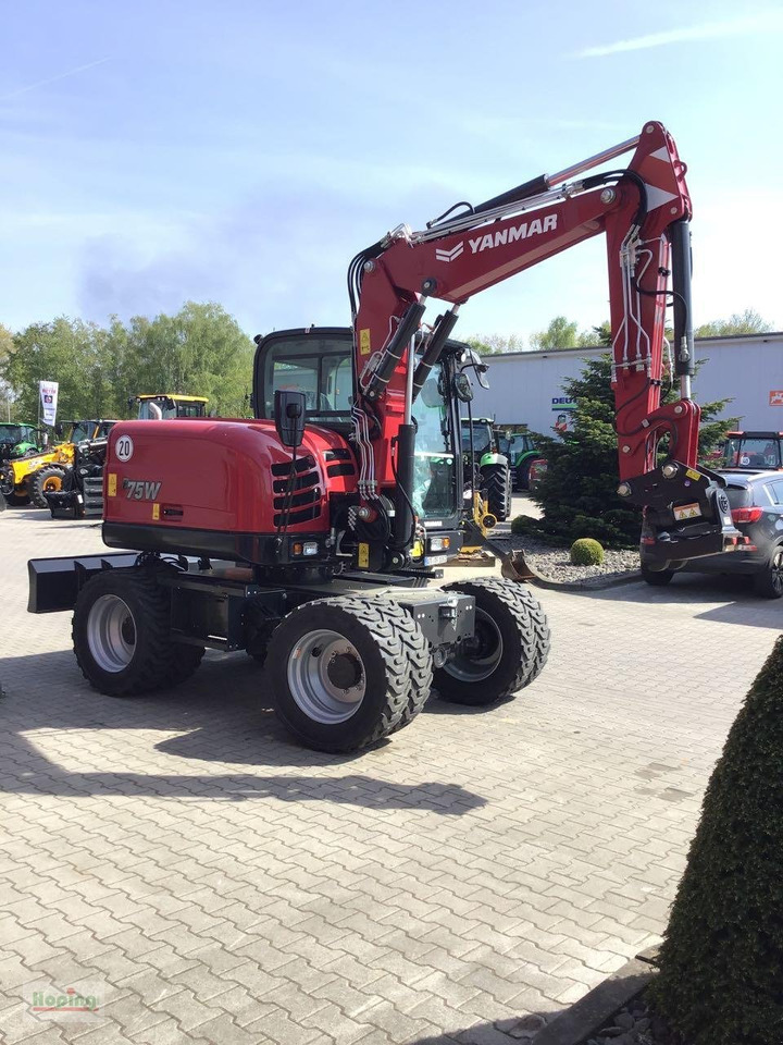 Yanmar B75W - Kolesové rýpadlo: obrázek 5 Yanmar B75W - Kolesové rýpadlo: obrázek 5