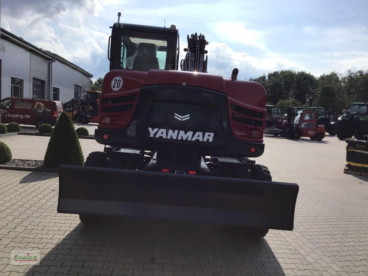 Yanmar B95W/5 - Mini rýpadlo: obrázek 3 Yanmar B95W/5 - Mini rýpadlo: obrázek 3