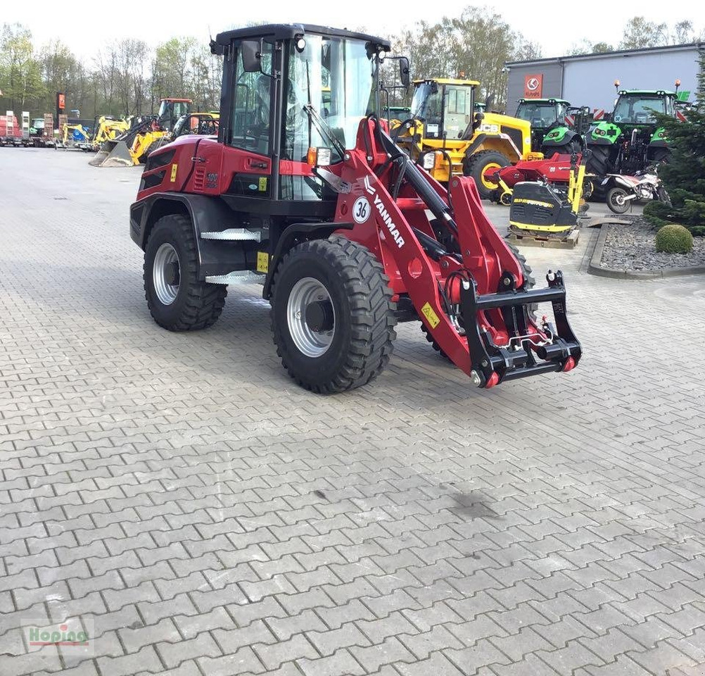 Yanmar V100 Advanc 36km/h - Kolový nakladač: obrázek 5 Yanmar V100 Advanc 36km/h - Kolový nakladač: obrázek 5