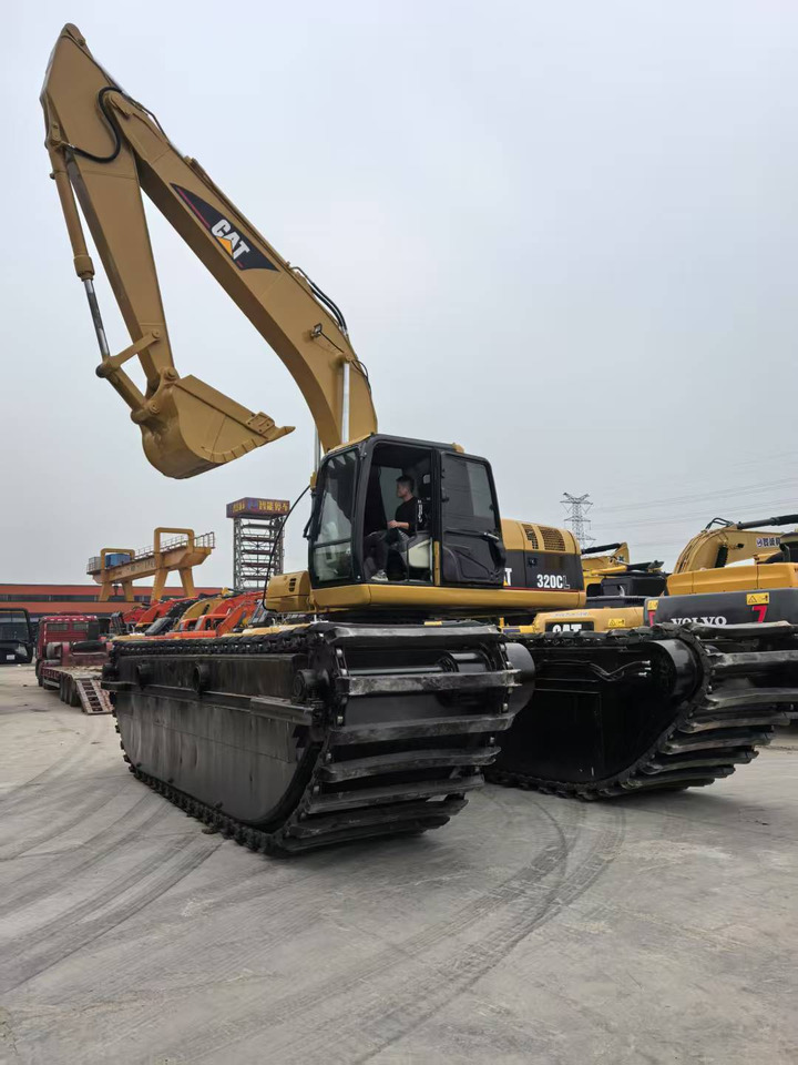Plovoucí bagr CATERPILLAR 320C boat excavator: obrázek 10