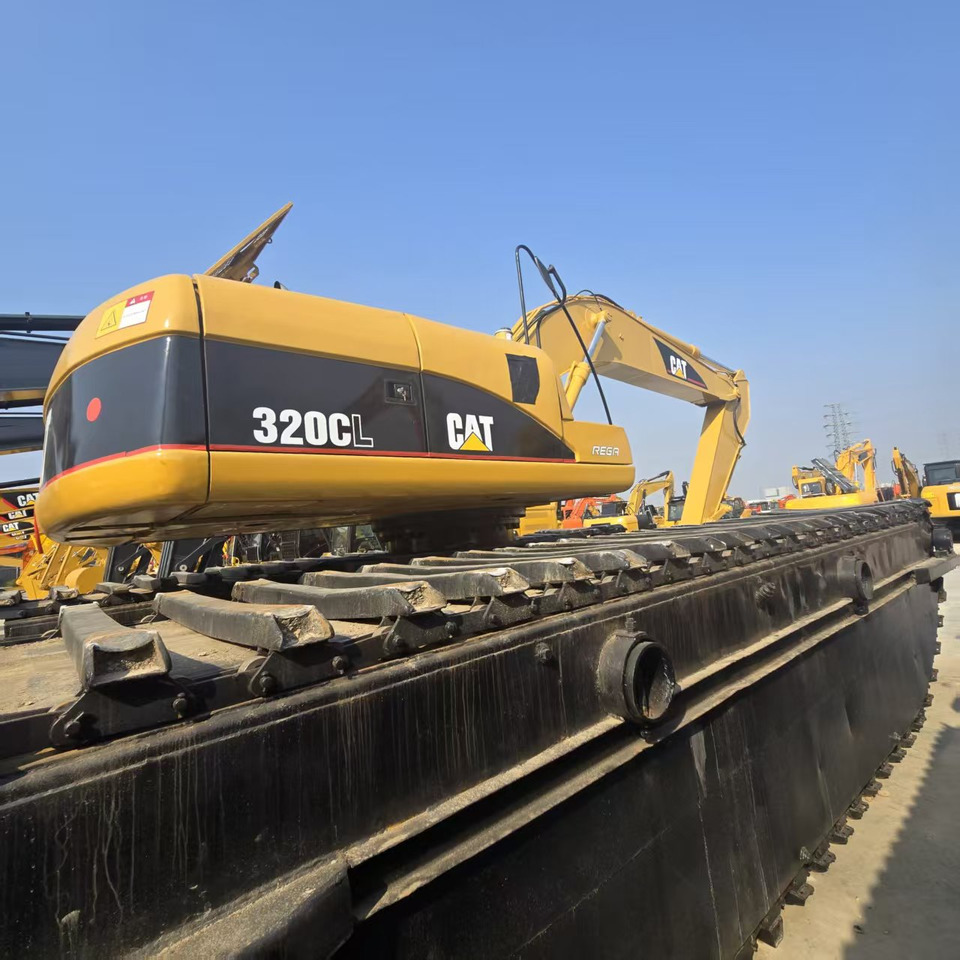 Plovoucí bagr CATERPILLAR 320C boat excavator: obrázek 8